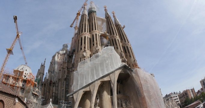 4K Sagrada Fam�lia
