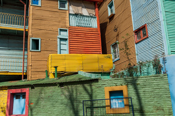 Caminito street in La Boca, Buenos Aires