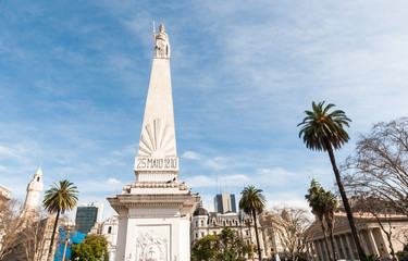 Mayo square Buenos Aires, Agentina city