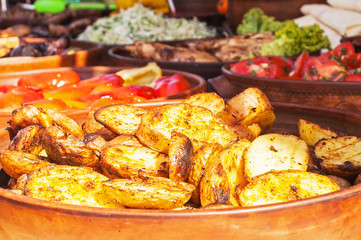 potatoes grill and other dishes