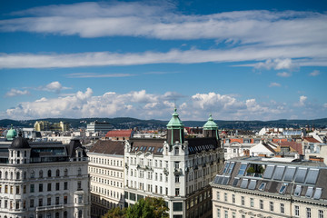 Wien - Panorama Vogelperspektive
