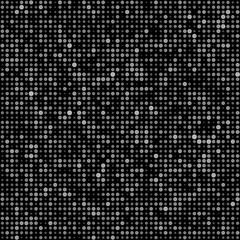 Vector Background #Polka Dots_Black and Halftone