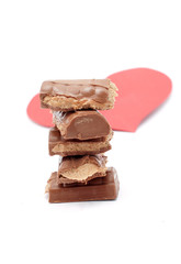 chocolate filled with cream