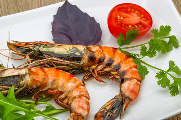 Tiger shrimps