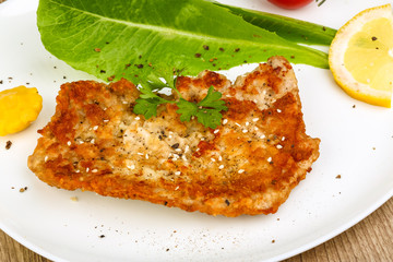 Pork schnitzel
