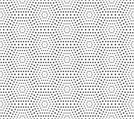 Vector seamless texture. Modern abstract background. The geometric pattern of hexagons.