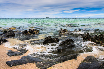 Sea at Ko Si Chang . Chonburi, Thailand