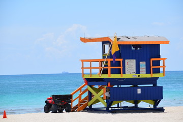 Miami poste de sauvetage
