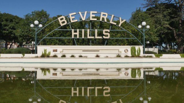 Beverly Hills Establishing Shot