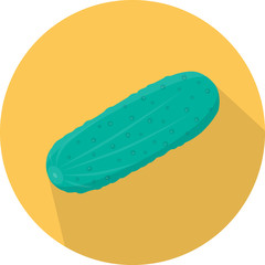 Art Flat Cucumber
