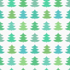 Obraz premium Christmas tree pattern