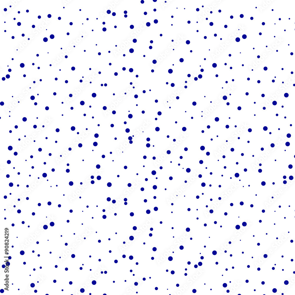 Poster seamless texture with randomly spaced points.