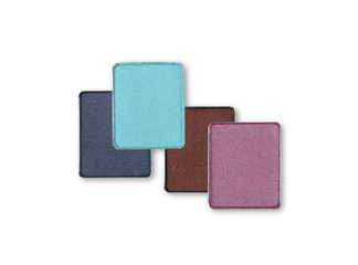 Eyeshadow isolated on white 