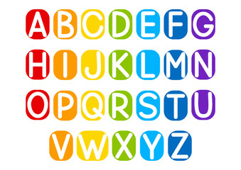 Set of vector letters for Your design 