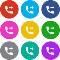 Flat Multicolor App Icon