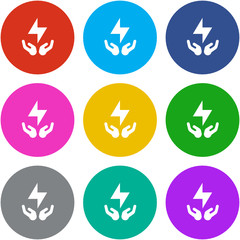 Flat Multicolor App Icon