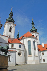 Fototapeta na wymiar Prague. Strahov monastery