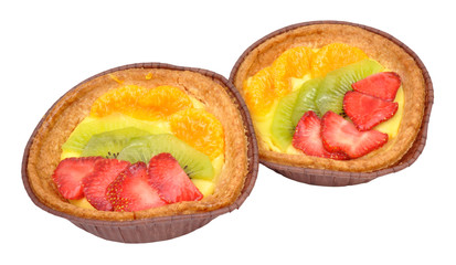 Fruit Custard Tarts