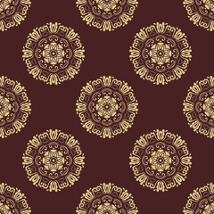 Seamless Oriental Vector Background