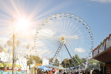 Karussell auf dem Oktoberfest