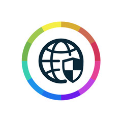 Fototapeta premium Modern Stylish App Icon