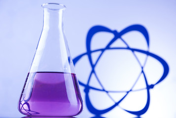 Laboratory glass, Chemistry science concept