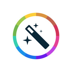 Fototapeta premium Modern Stylish App Icon