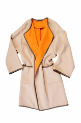 coat isolated on a white background