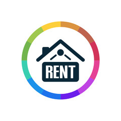 Modern Multicolored Icon