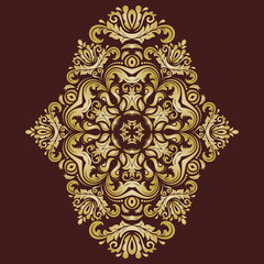 Oriental Abstract Vector Pattern