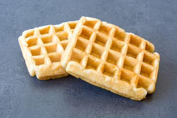 Waffles with sugar
