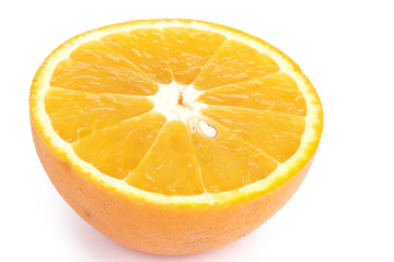 Half of orange