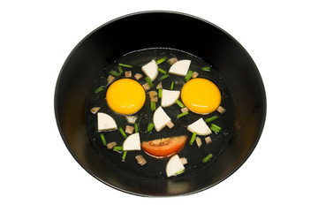 Egg frying pan