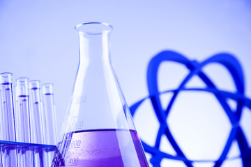 Laboratory glass, Chemistry science concept