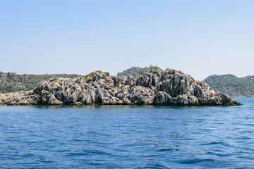 Fototapeta premium Mediterranean Sea. Kekova Bay. Turkey