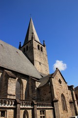 Fototapeta na wymiar Eglise de Bort-les-Orgues (Corrèze)
