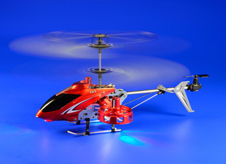 The helicopter radio-controlled for game