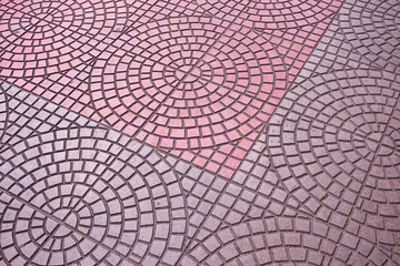 Beautiful brick floor