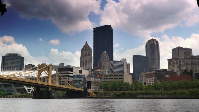 Timelapse View of Pittsburgh Skyline