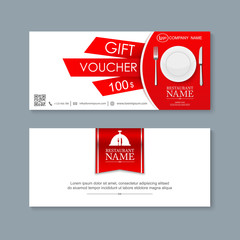 Voucher, Gift certificate, Coupon template.