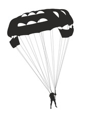Parachutist. 