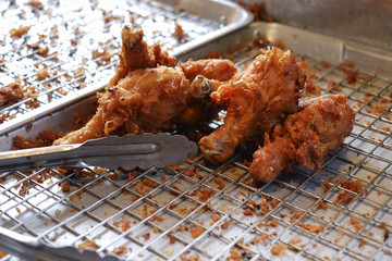 fried crispy chicken