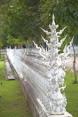 Wall of the white temple