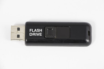 Flash Drive isolated on white background