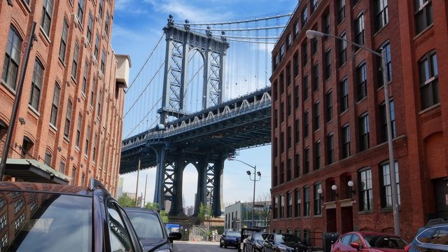 Manhattan Bridge Timelapse from DUMBO Brooklyn