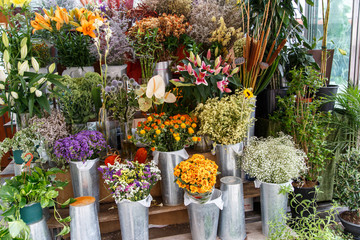 flower shop entrance