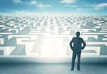 looking at labyrinth