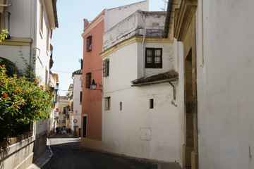 calles del casco histórico de la ciudad de Córdoba, Andalucía