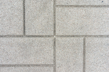 Concrete block floor background.