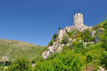 Počitelj village in Bosnia and Herzegovina